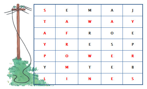 word cross puzzel answers